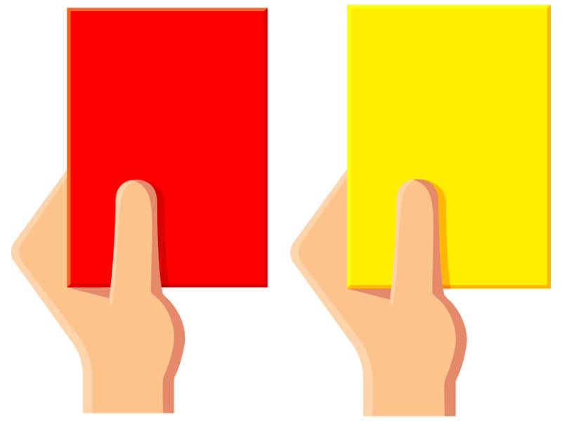 Mẹo dự đoán thẻ vàng và đỏ trong trận đấu