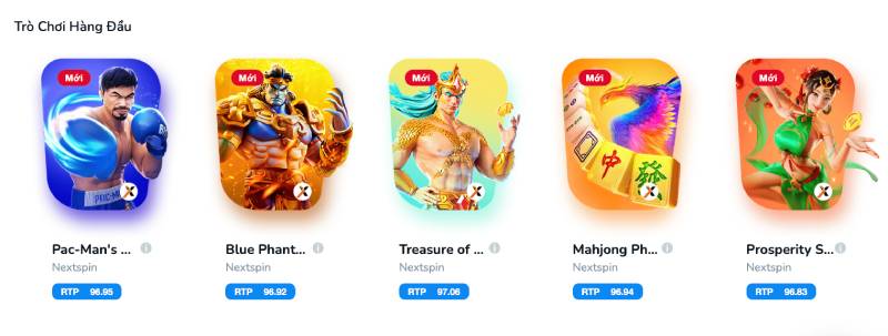 Top game nổ hũ ăn khách tại BK8 hiện nay